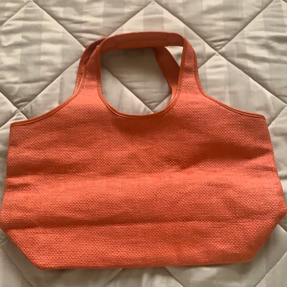 Neiman Marcus woven tote bag